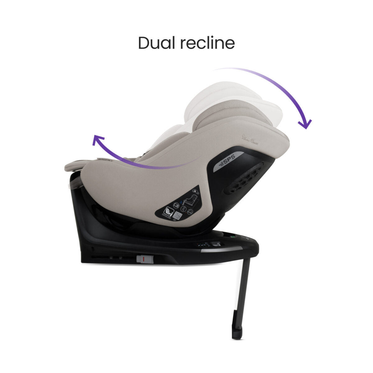 Silver Cross Approach 360 Car Seat with ISOFIX Base in natural taupe 4