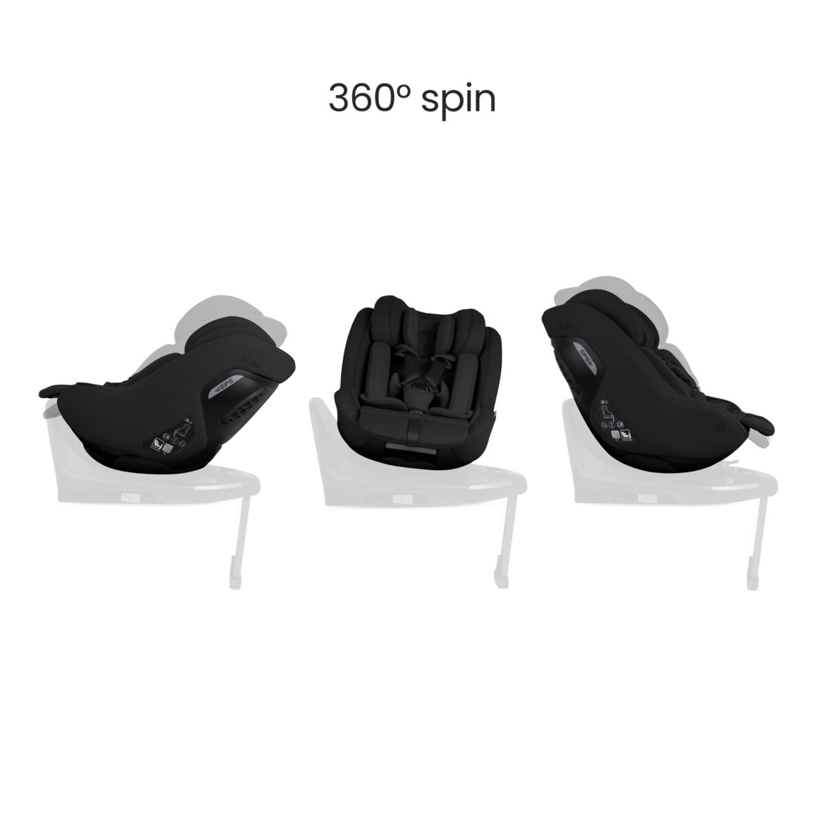 Silver Cross Approach Plus 360 in Iconic Black 5