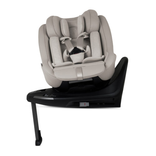 Silver Cross Approach 360 Car Seat with ISOFIX Base in natural taupe