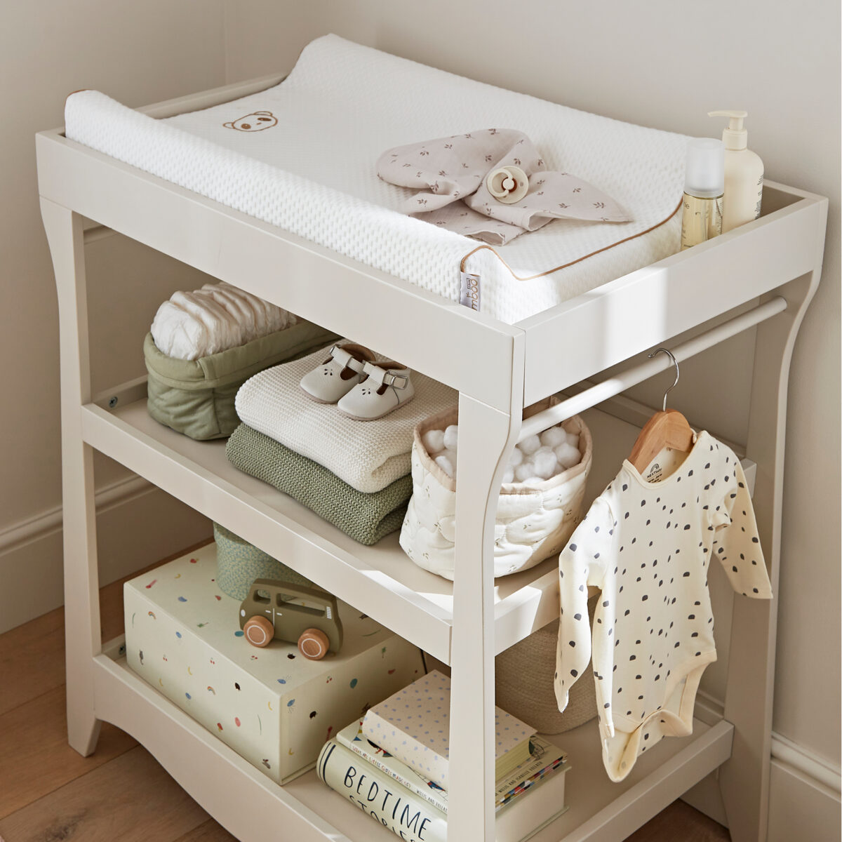 CuddleCo Clara Mini 2 Piece Nursery Furniture Set – Cashmere 4