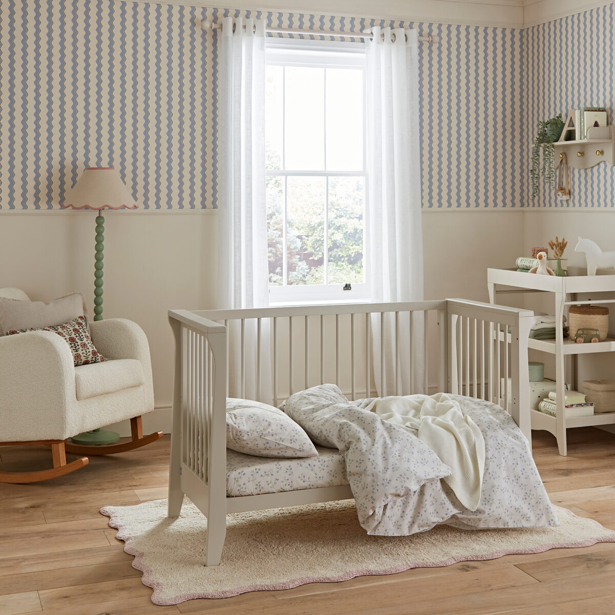CuddleCo Clara Mini 2 Piece Nursery Furniture Set – Cashmere 7