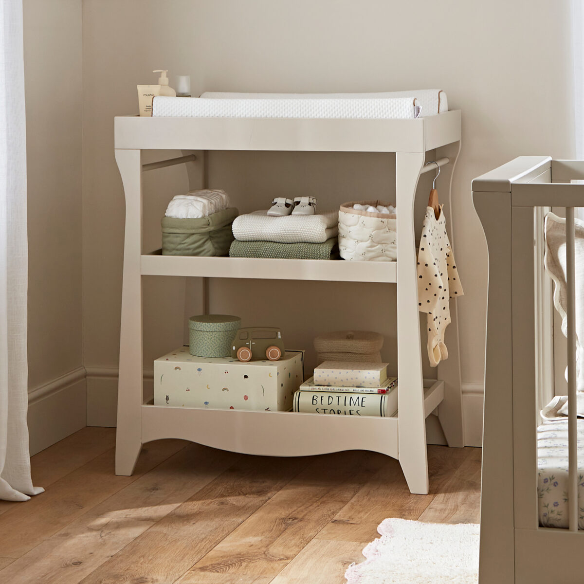 CuddleCo Clara Mini 2 Piece Nursery Furniture Set – Cashmere 6