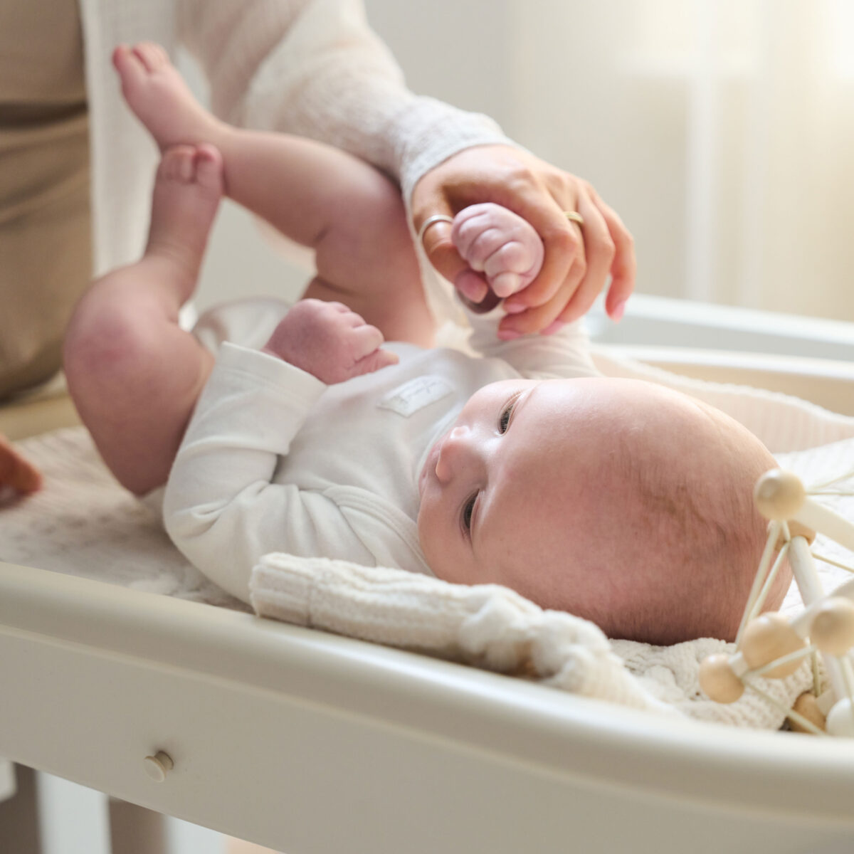 Tutti Bambini Cushi Baby Changing Mat in Cashmere 4