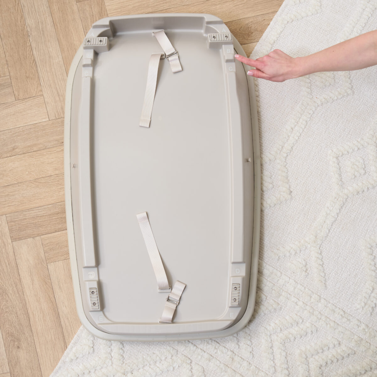 Tutti Bambini Cushi Baby Changing Mat in Cashmere 19