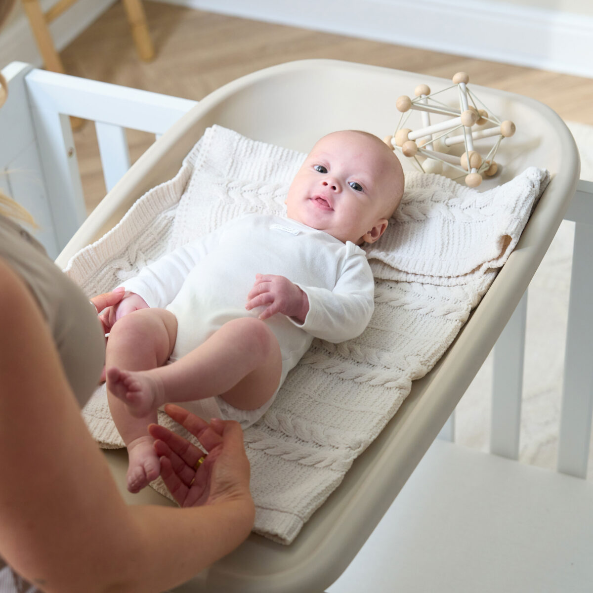 Tutti Bambini Cushi Baby Changing Mat in Cashmere 10