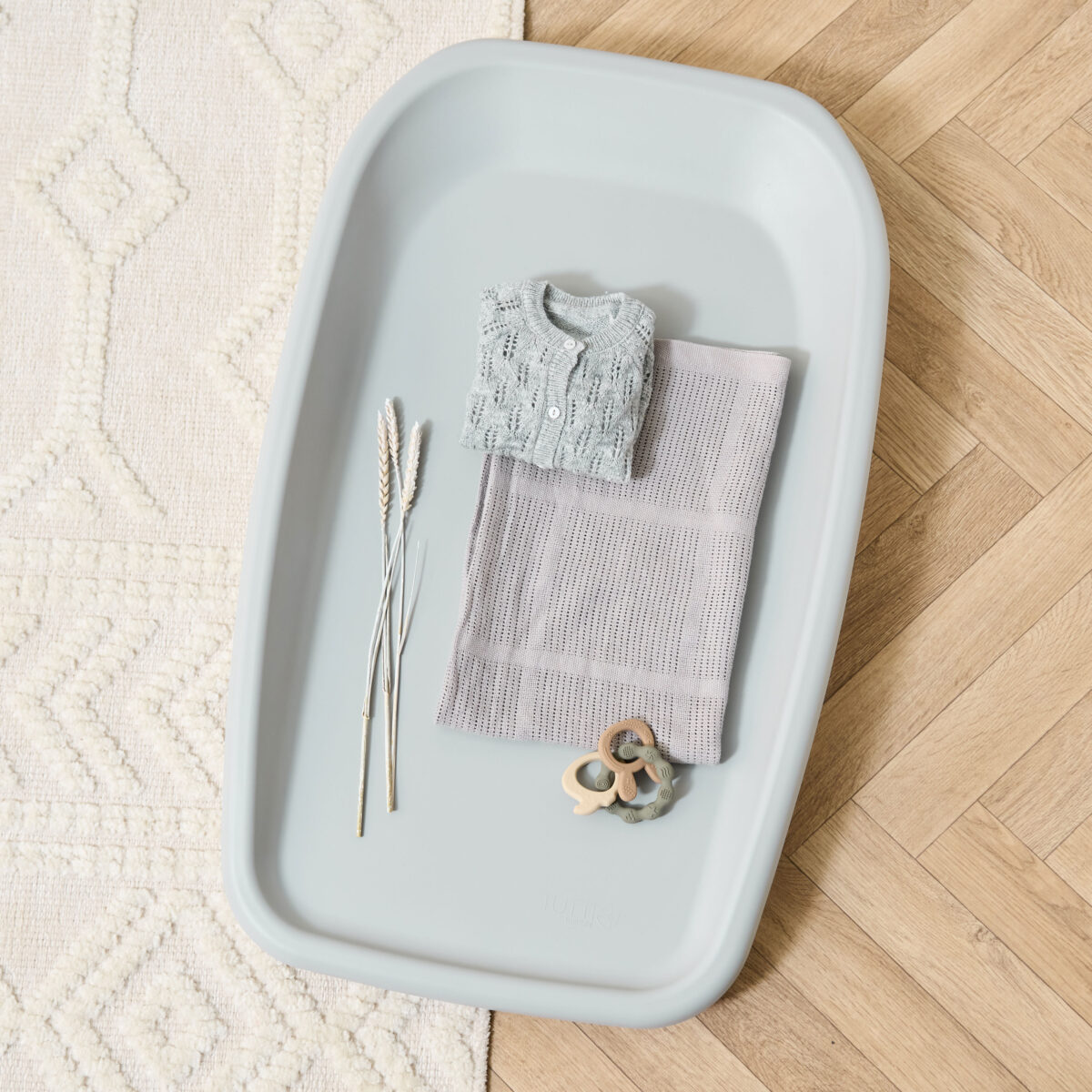 Tutti Bambini Cushi Baby Changing Mat in Cloud 2