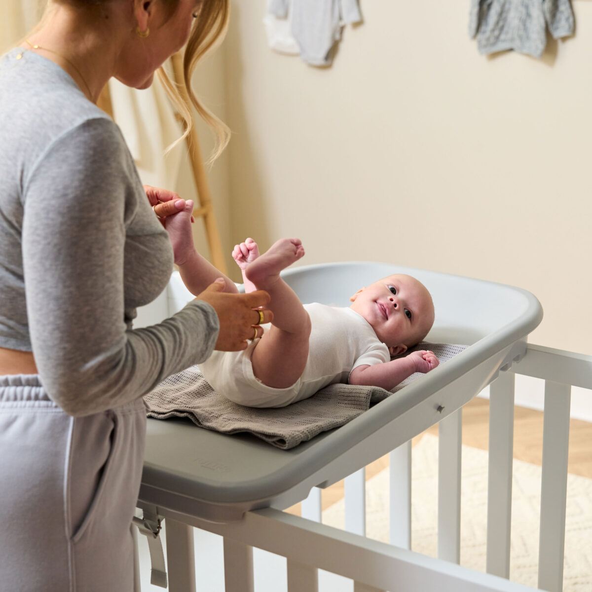 Tutti Bambini Cushi Baby Changing Mat in Cloud 8
