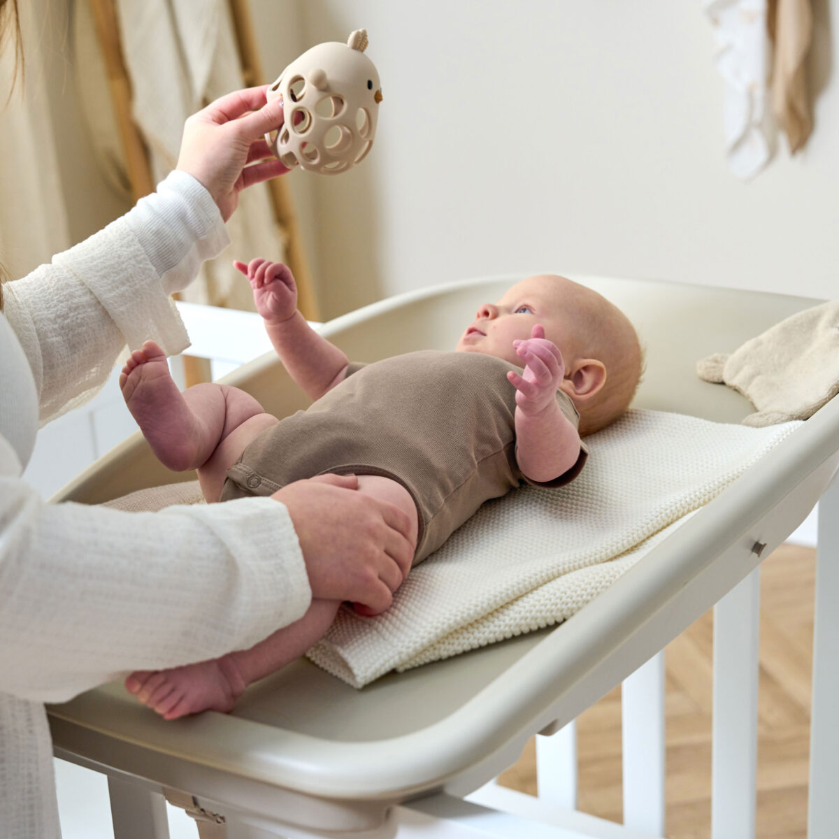 Tutti Bambini Cushi Baby Changing Mat in Mushroom 24