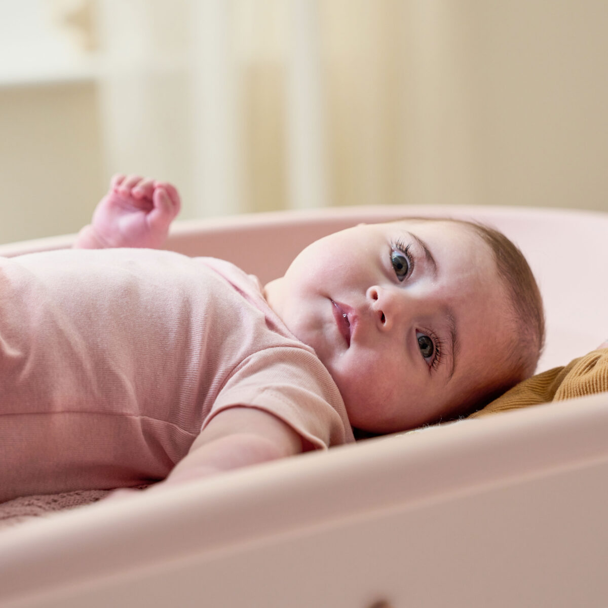 Tutti Bambini Cushi Baby Changing Mat in Petal 11