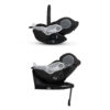 Silver Cross Glide Infant Carrier and Approach 360 & ISOFIX Base – Iconic Black 4