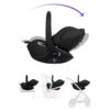 Silver Cross Glide Plus 360 in Iconic Black 5