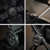 Silver Cross Reef 2 Special Edition Ultimate 360 Car Seat Bundle with Glide Plus 360 Car Seat & ISOFIX Base - Espresso 5