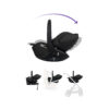 Silver Cross Reef 2 Special Edition Ultimate 360 Car Seat Bundle with Glide Plus 360 Car Seat & ISOFIX Base - Espresso 2