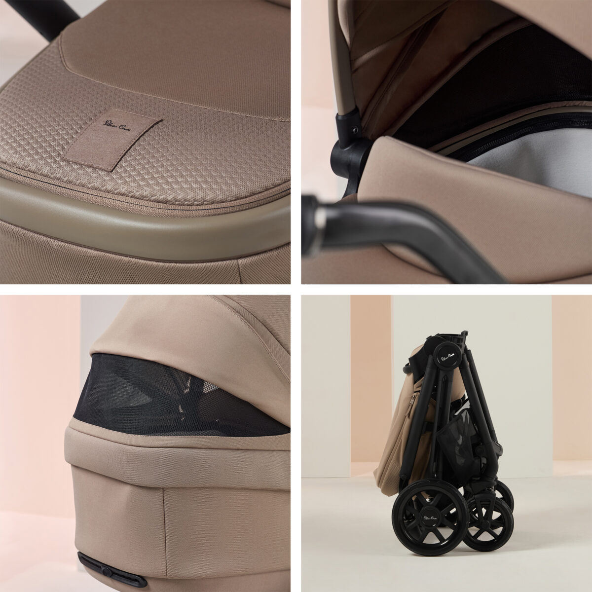 Silver Cross Reef 2 Ultimate 360 Car Seat Bundle with Glide Plus 360 Car Seat & ISOFIX Base - Mocha 6