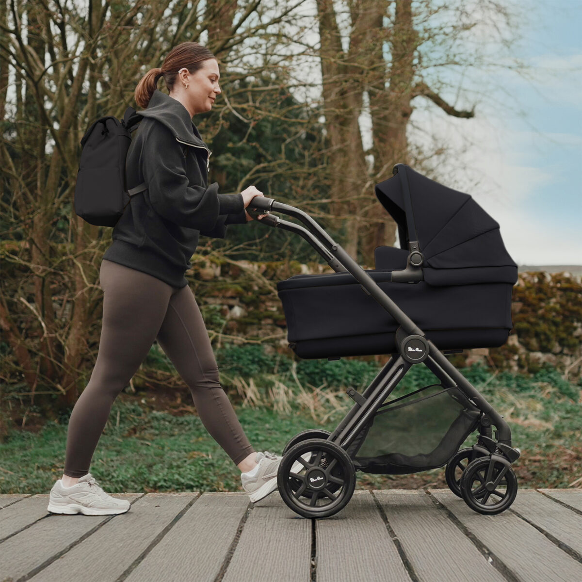 Silver Cross Reef 2 Ultimate 360 Family Bundle with Glide Plus 360, Approach Plus 360 Car Seat & Plus 360 Base - Space 10