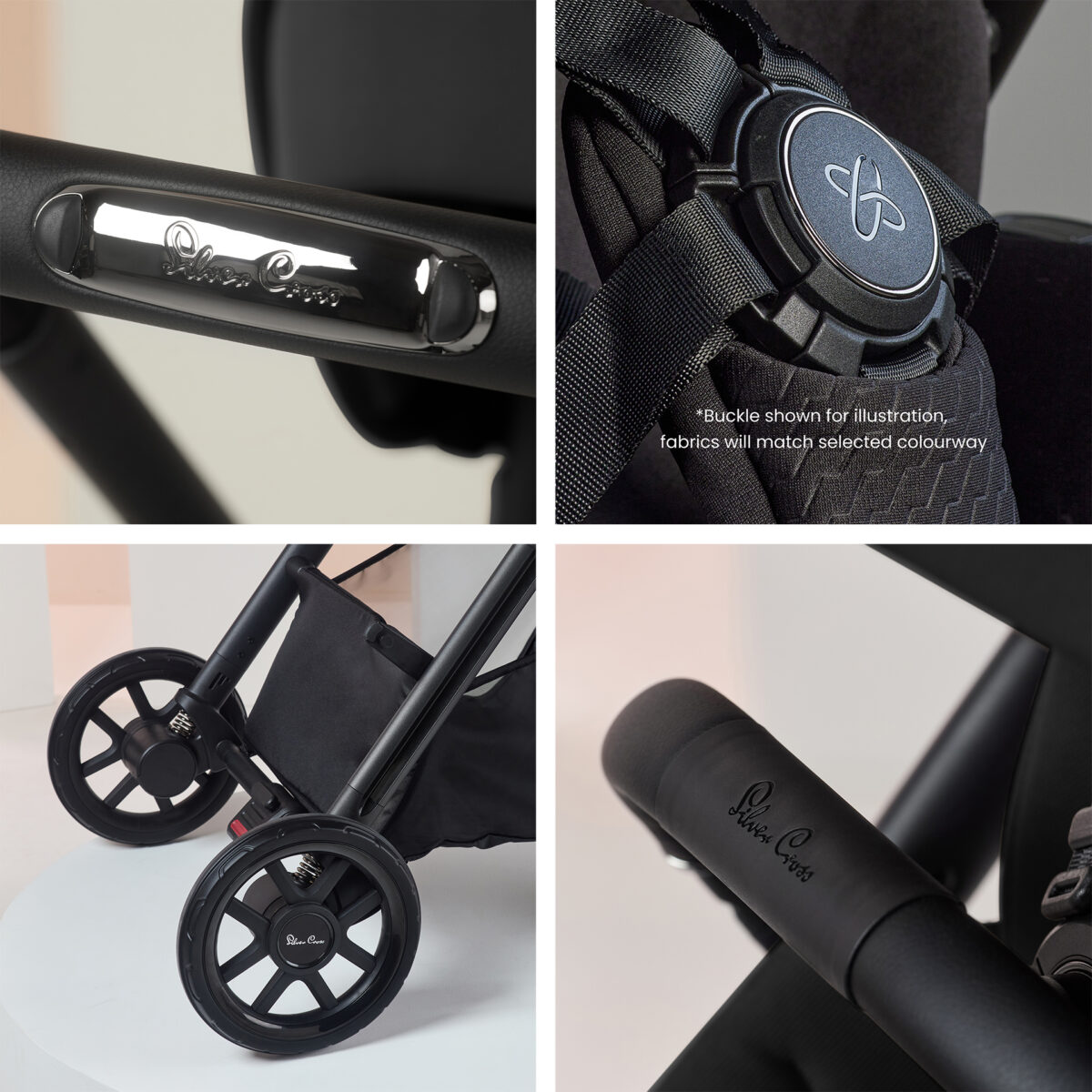 Silver Cross Reef 2 Ultimate 360 Family Bundle with Glide Plus 360, Approach Plus 360 Car Seat & Plus 360 Base - Space 5