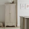 CuddleCo Clara 2 Door Nursery Wardrobe – Cashmere 2