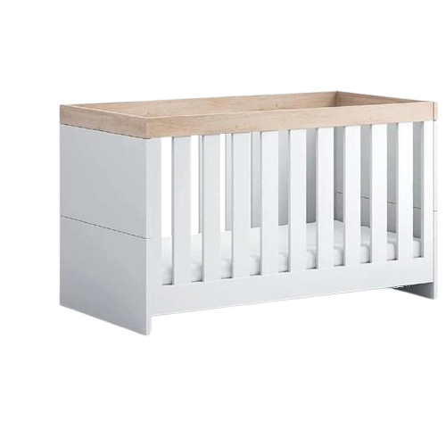 Little Acorns Burlington Cot Bed - Cashmere & Grey Ash 1