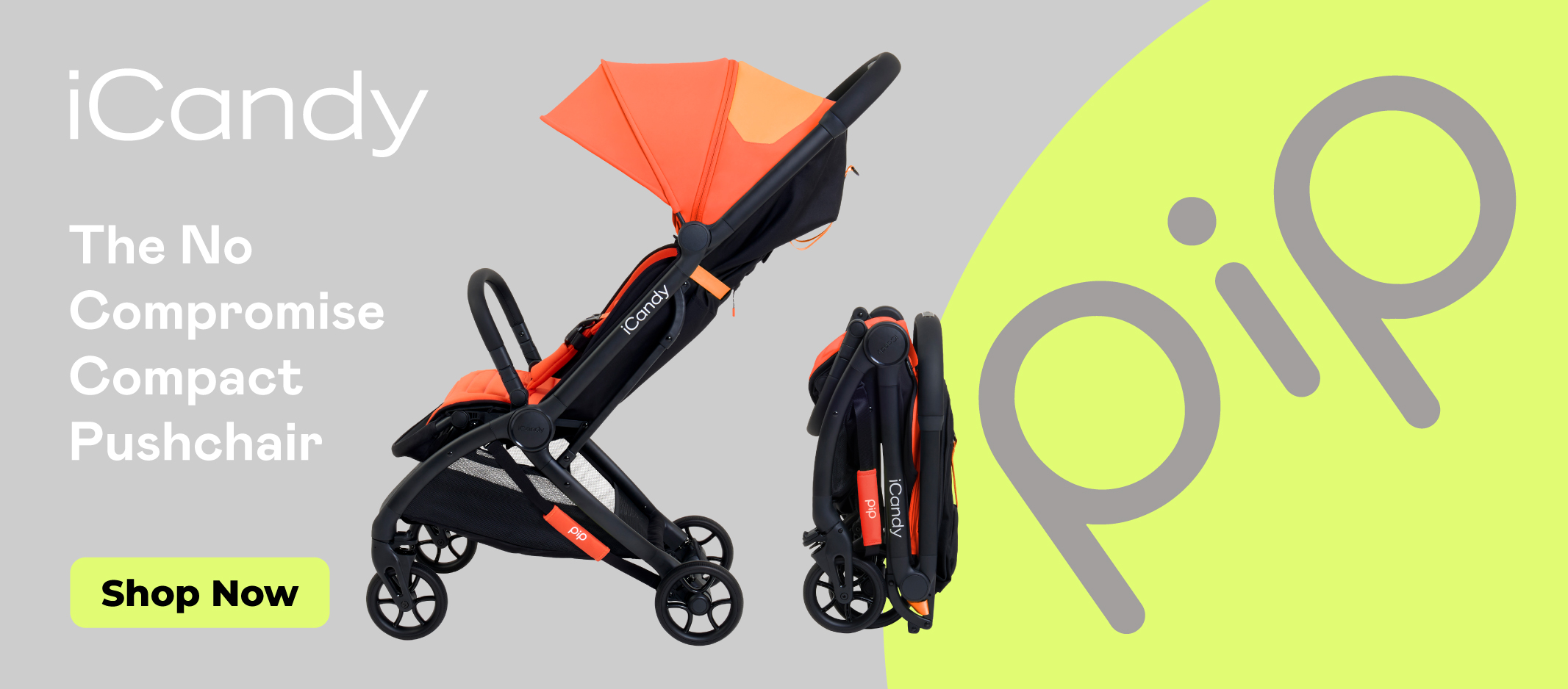 iCandy PiP Compact Pushchair Available in 5 Colours
