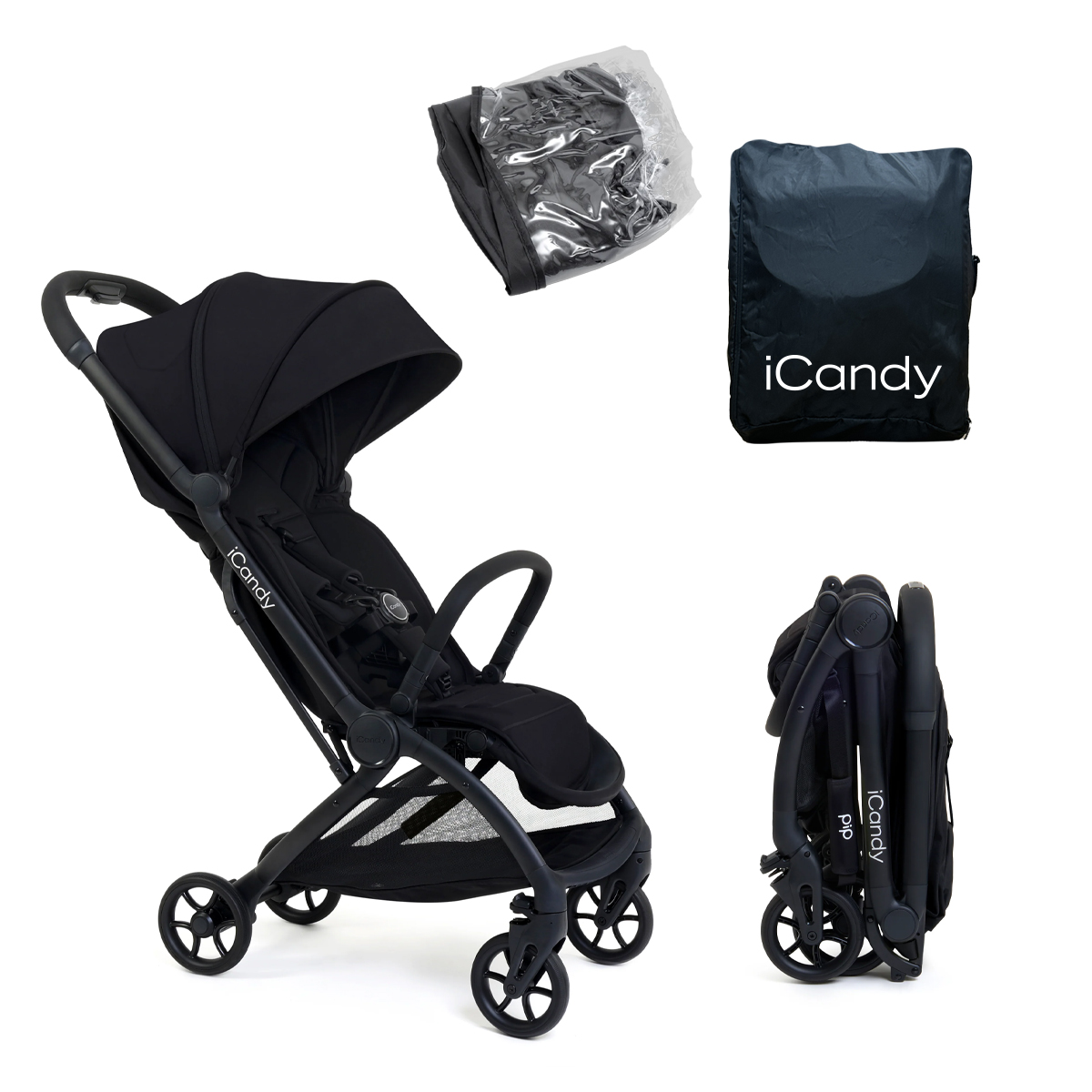 iCandy Pip Compact Stroller - Black
