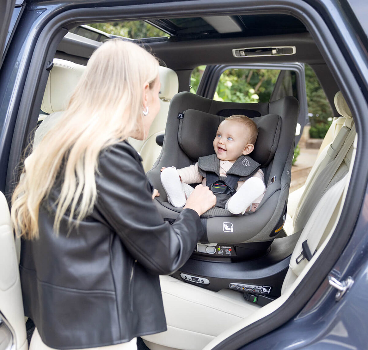 Joie i-Harbour E i-Size Spinning Toddler Car Seat – Eclipse 3