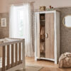 CuddleCo Ada Wardrobe – White & Ash | Nursery Storage 2