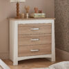 CuddleCo Ada Dresser Changer in white & ash 7