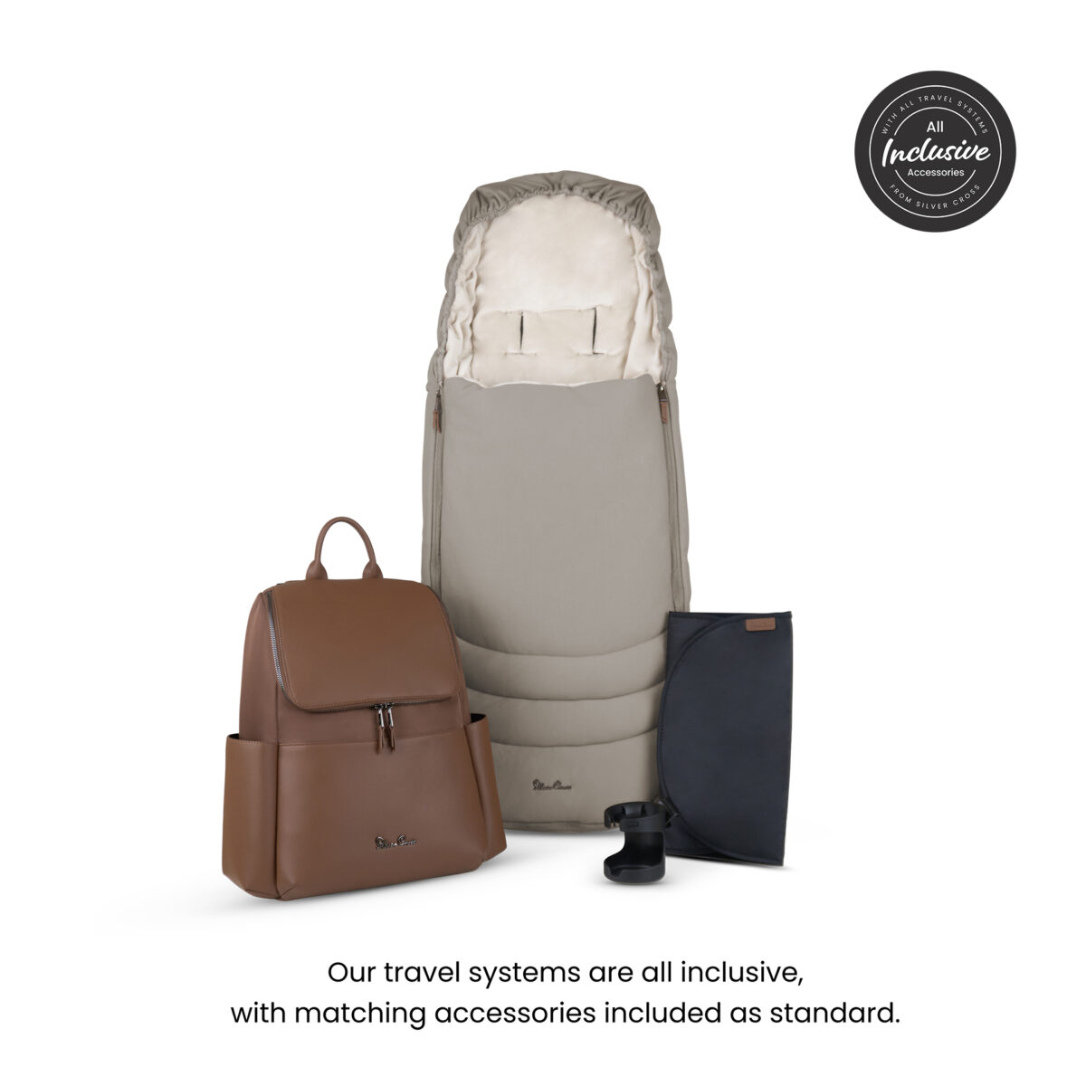 Silver Cross Cove Pushchair Bundle with Accessories – Champagne 6