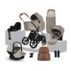 Silver Cross Cove Ultimate Travel System Bundle with Glide Plus & Base Plus 360 – Champagne