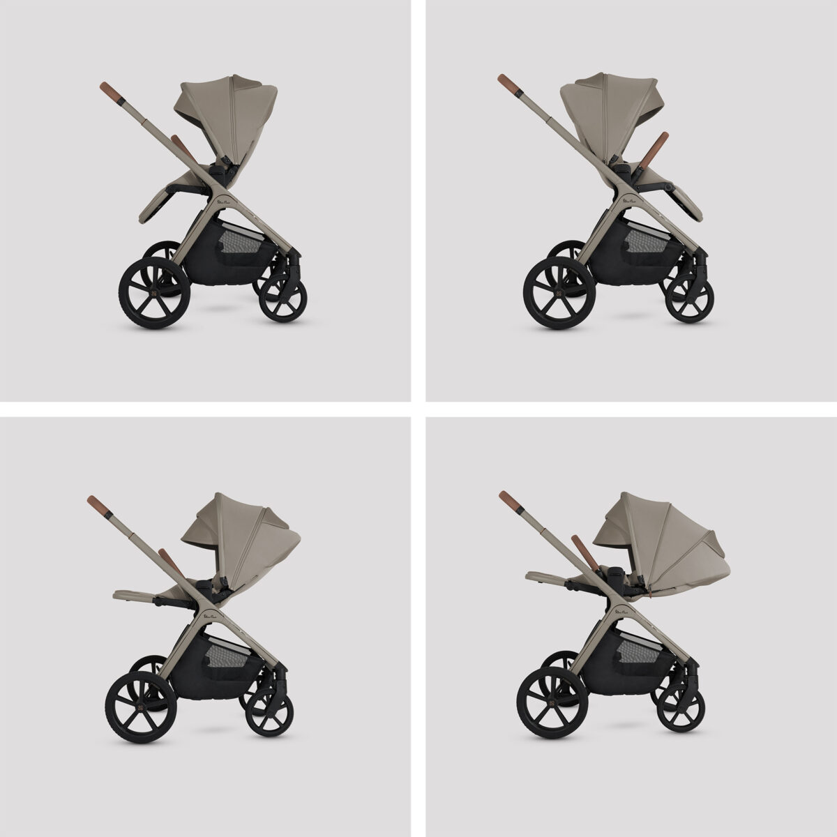 Silver Cross Cove Ultimate Travel System Bundle with Glide Plus & Base Plus 360 – Champagne 10
