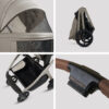 Silver Cross Cove Ultimate Travel System Bundle with Glide Plus & Base Plus 360 – Champagne 4