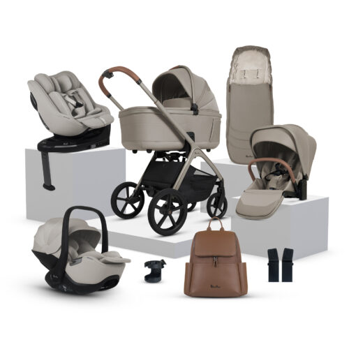 Silver Cross Cove Ultimate 360 Family Bundle inc Glide Plus, Approach Plus & Base Plus 360 – Champagne