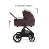 Silver Cross Cove Ultimate Travel System Bundle with Glide Plus & Base Plus 360 – Damson 8