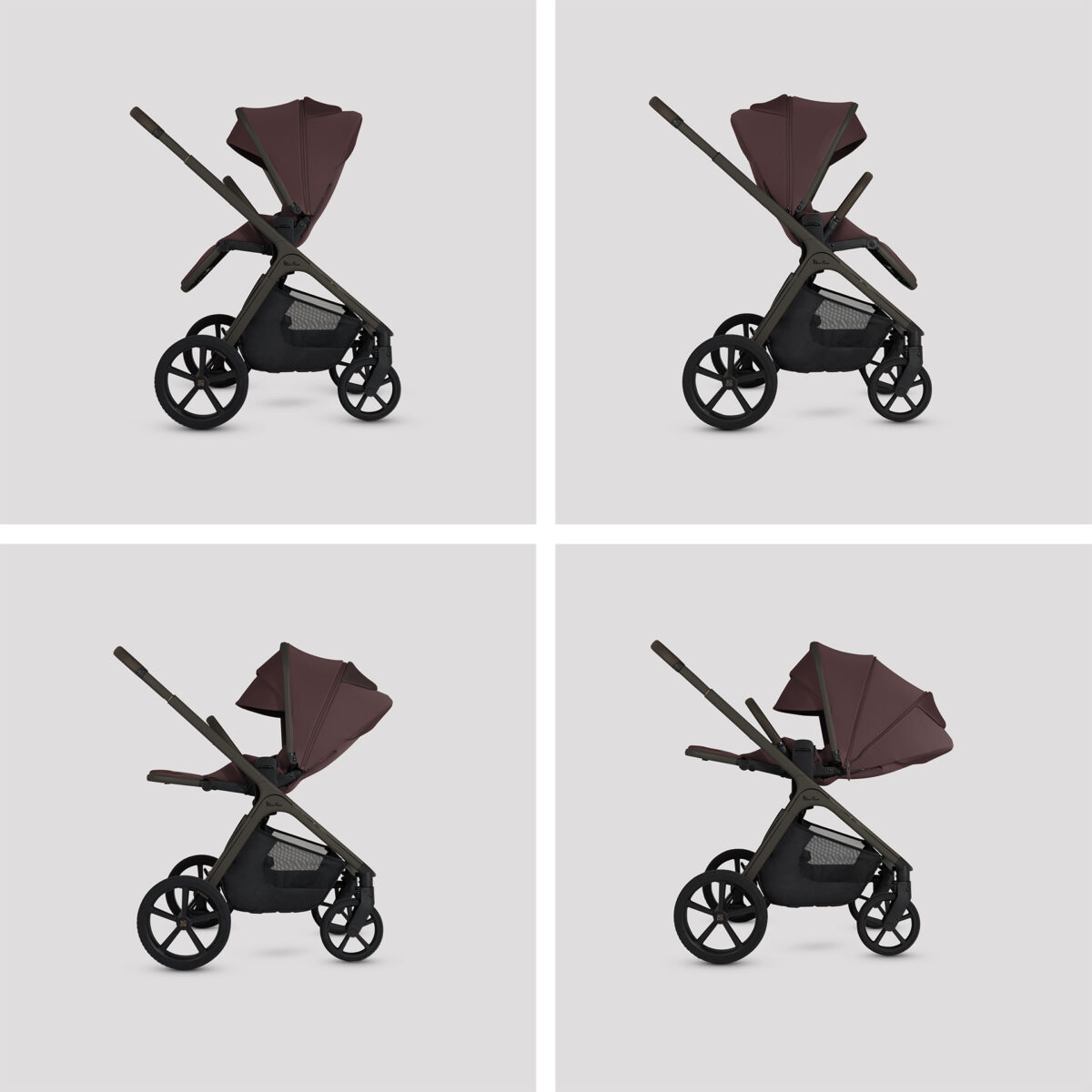 Silver Cross Cove Pushchair Bundle with Accessories – Damson 6