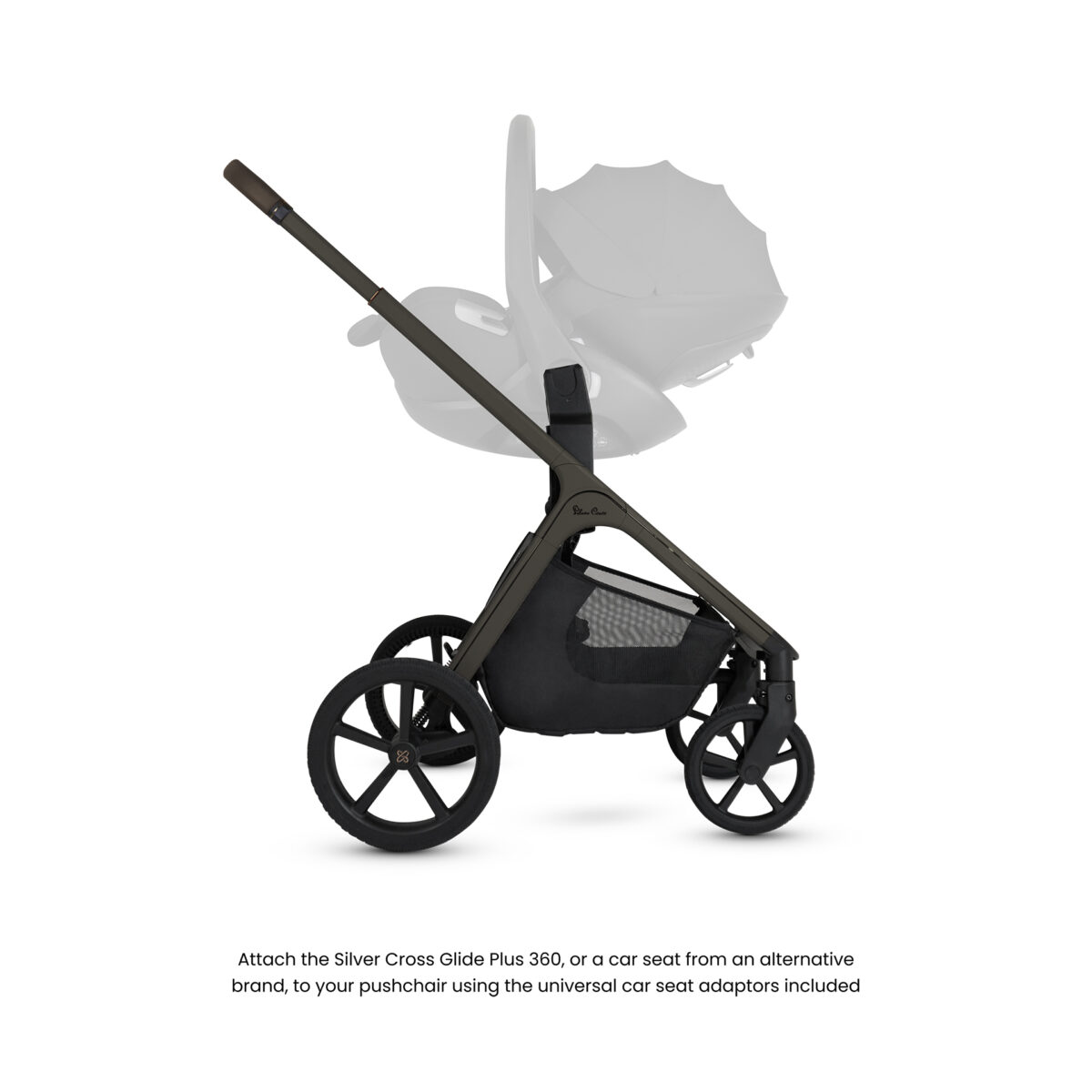 Silver Cross Cove 10Pushchair Bundle with Accessories – Damson