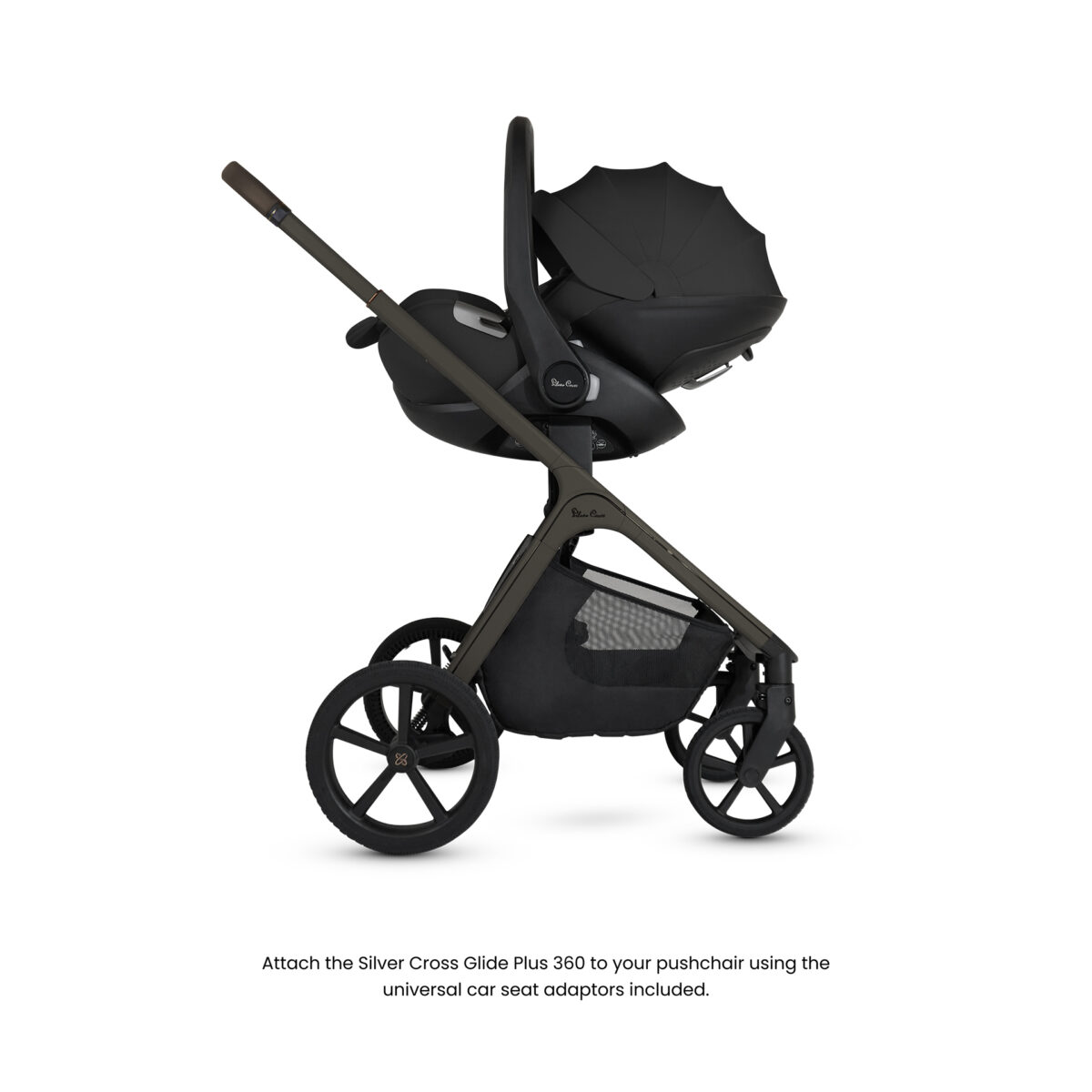Silver Cross Cove Ultimate 360 Family Bundle inc Glide Plus, Approach Plus & Base Plus 360 – Damson 12