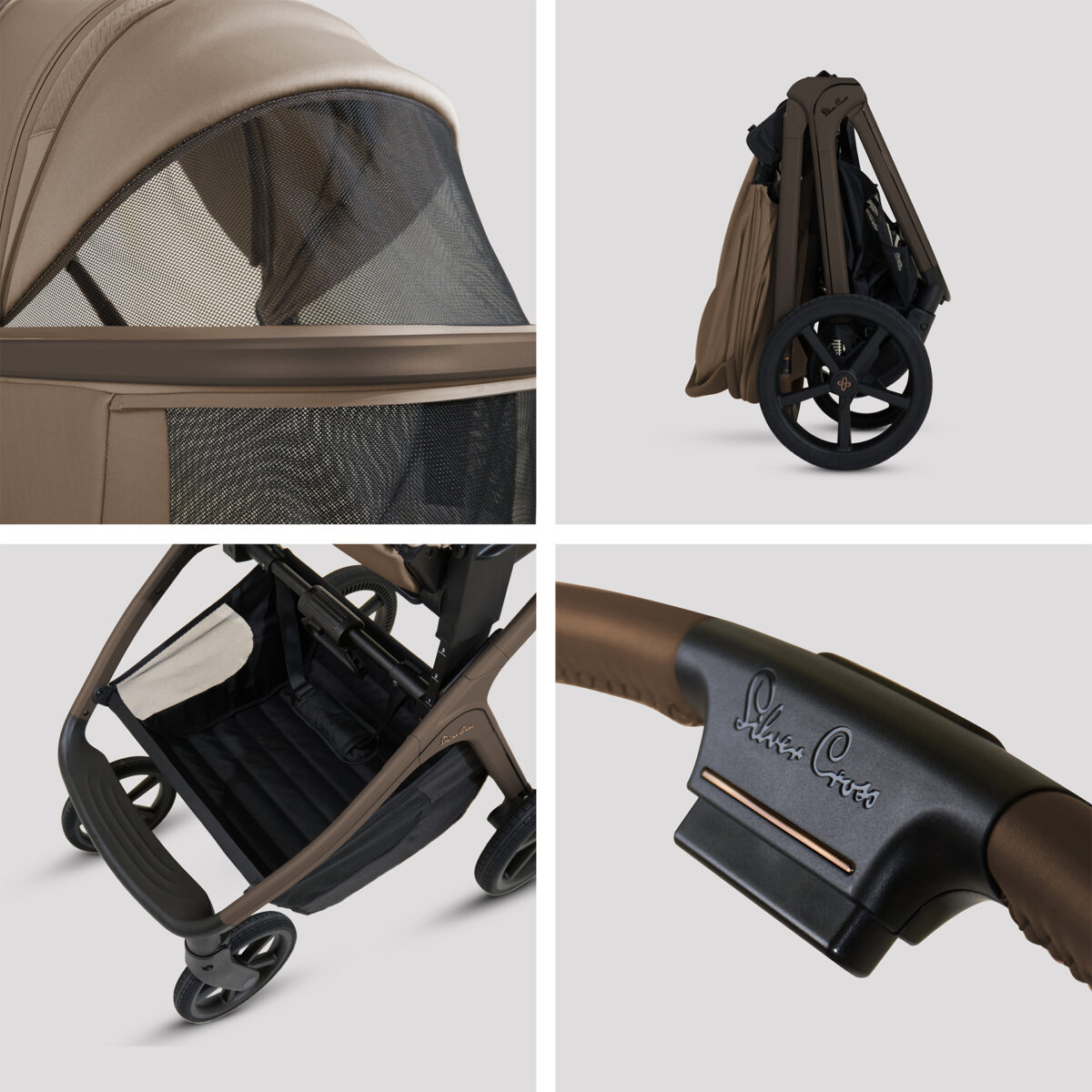Silver Cross Cove Pushchair Bundle with Accessories – Maple 7
