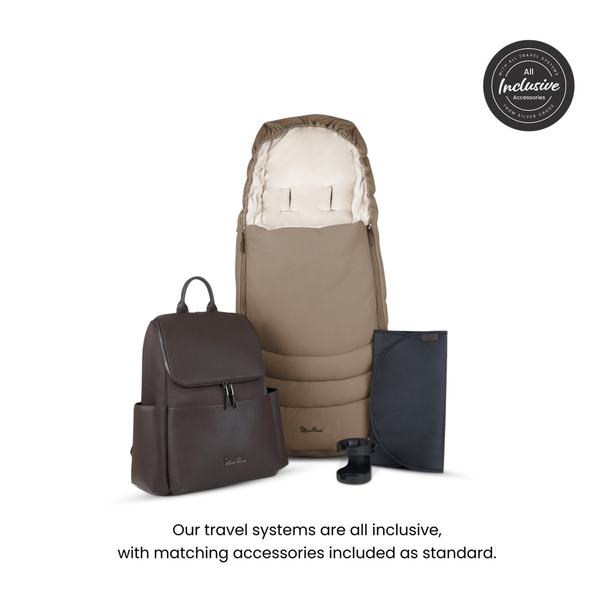 Silver Cross Cove Pushchair Bundle with Accessories – Maple 5