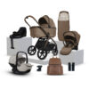 Silver Cross Cove Ultimate Travel System Bundle inc Glide Plus & Base Plus 360 – Maple