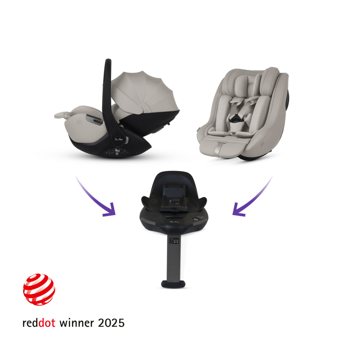 Silver Cross Cove Ultimate 360 Family Bundle inc Glide Plus, Approach Plus & Base Plus 360 – Maple 7