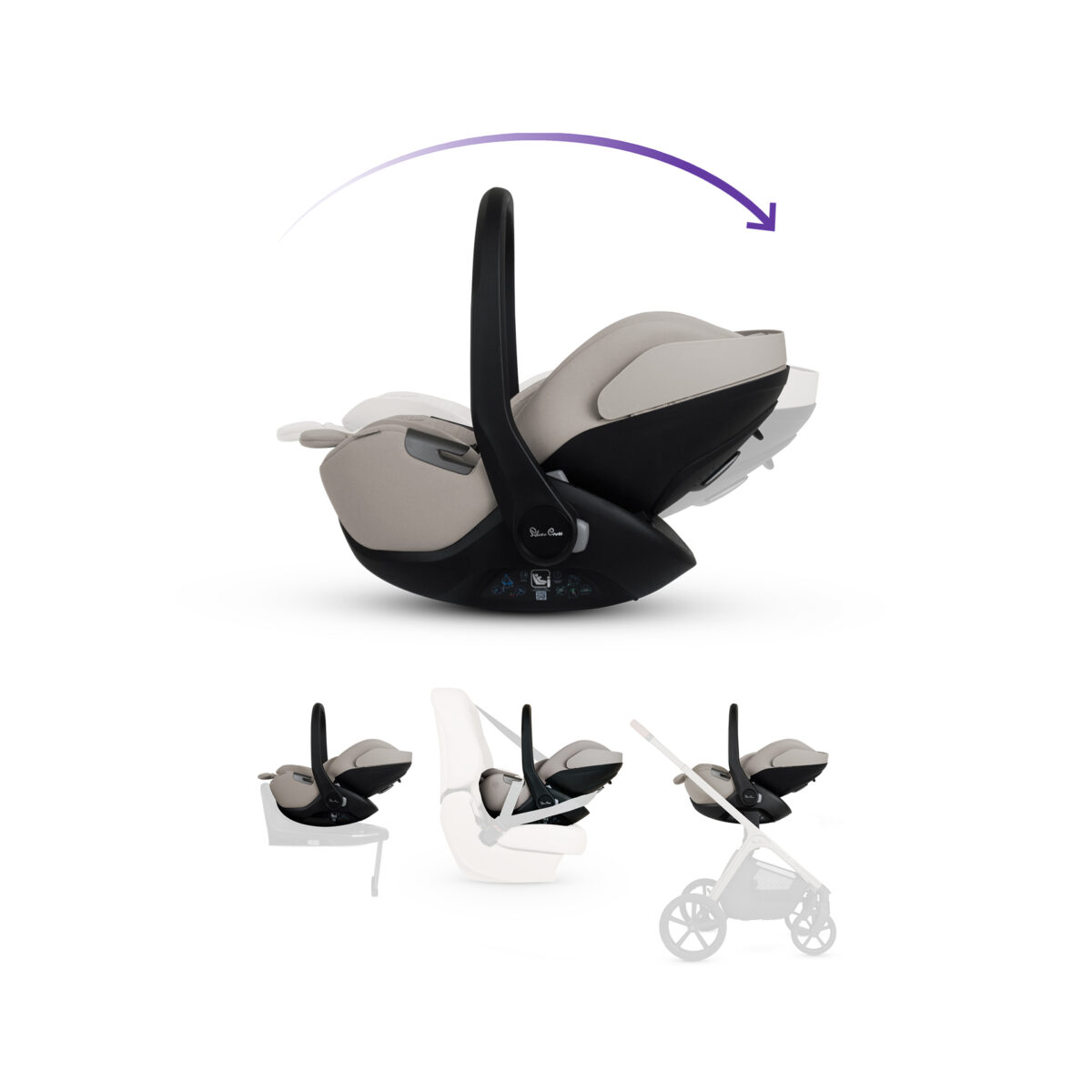 Silver Cross Cove Ultimate 360 Family Bundle inc Glide Plus, Approach Plus & Base Plus 360 – Maple 6