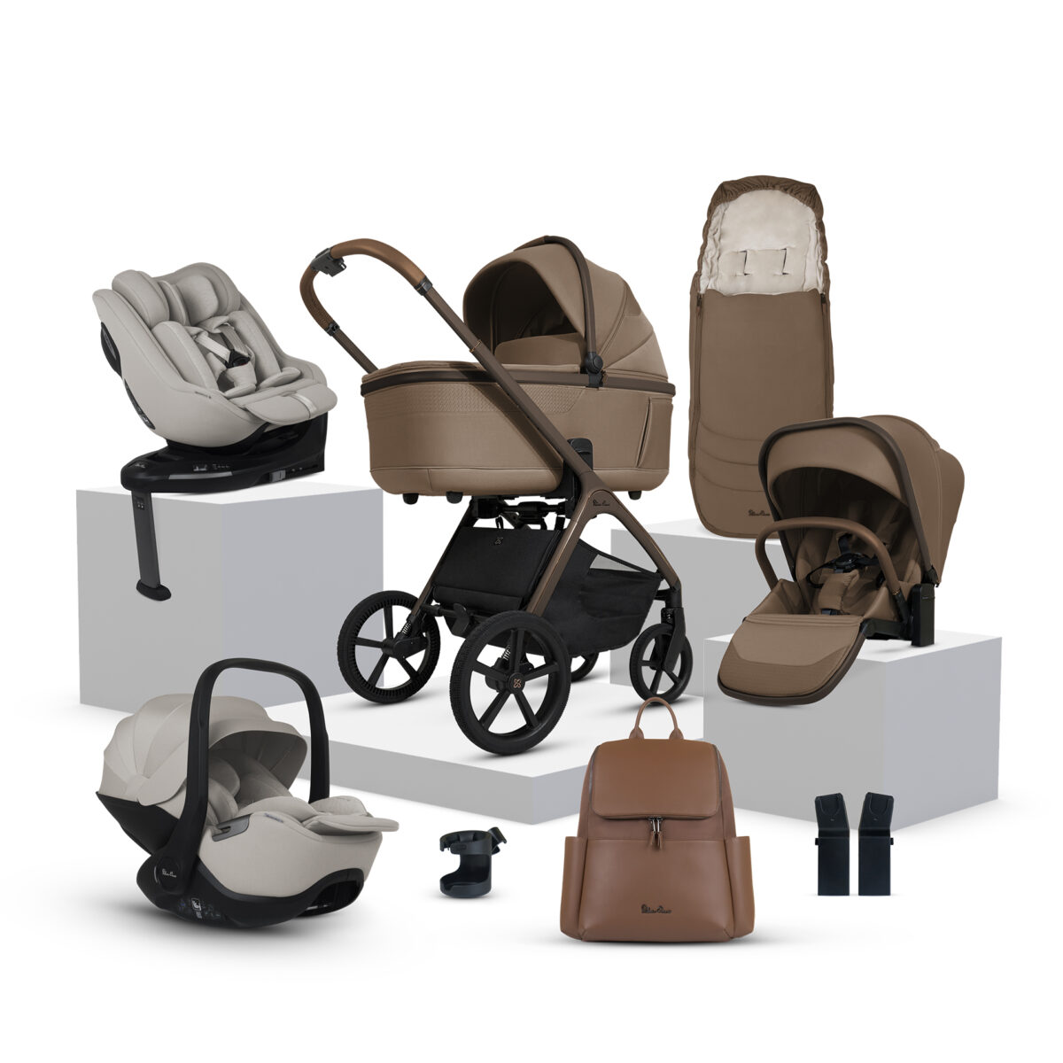 Silver Cross Cove Ultimate 360 Family Bundle inc Glide Plus, Approach Plus & Base Plus 360 – Maple