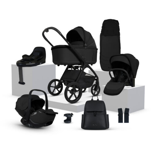 Silver Cross Cove Ultimate Travel System Bundle inc Glide Plus & Base Plus 360 – Onyx