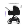 Silver Cross Cove Ultimate Travel System Bundle inc Glide Plus & Base Plus 360 – Onyx 9