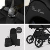 Silver Cross Cove Ultimate Travel System Bundle inc Glide Plus & Base Plus 360 – Onyx 5