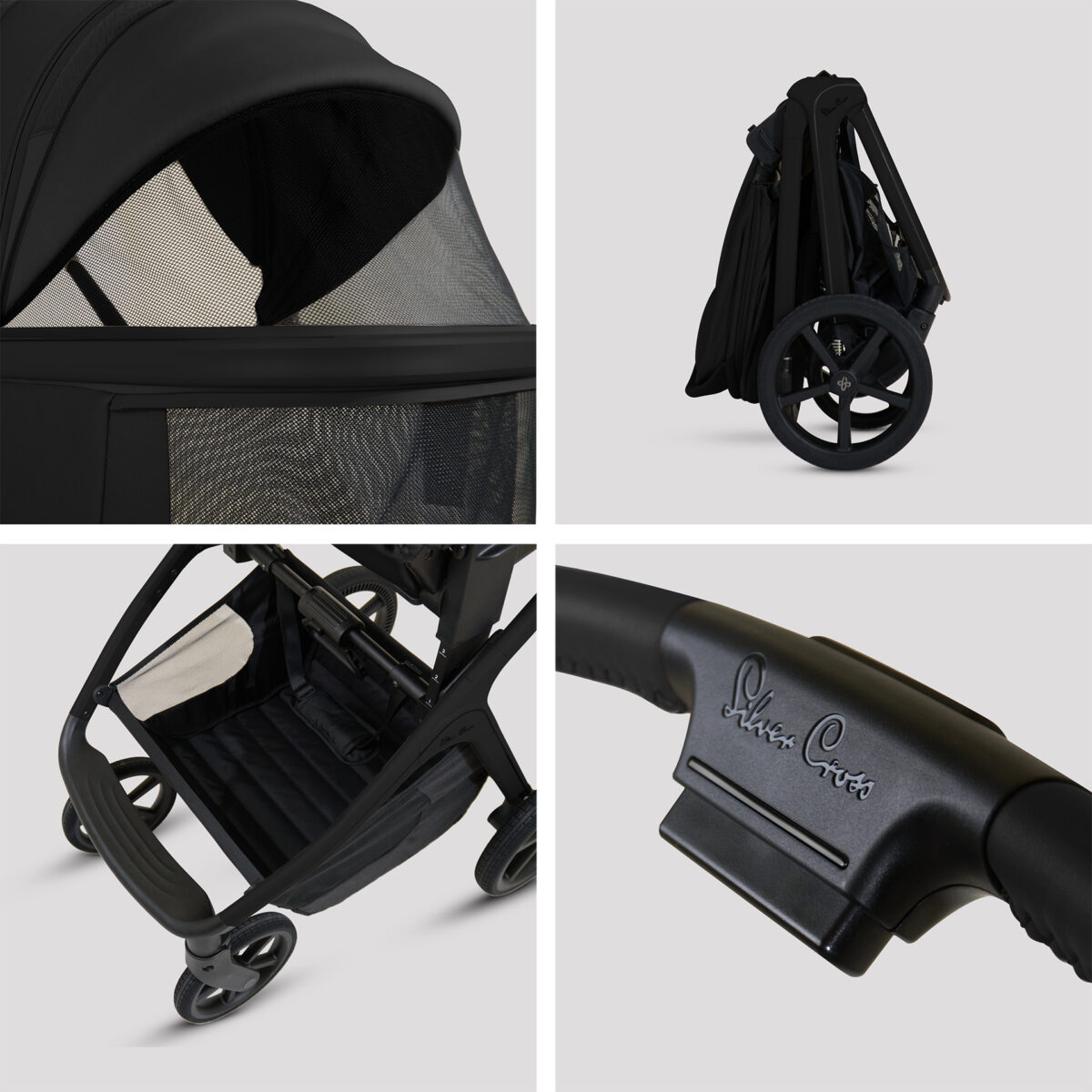 Silver Cross Cove Ultimate Travel System Bundle inc Glide Plus & Base Plus 360 – Onyx 4