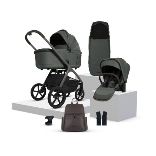 Silver Cross Cove Pushchair Bundle with Accessories – Pewter