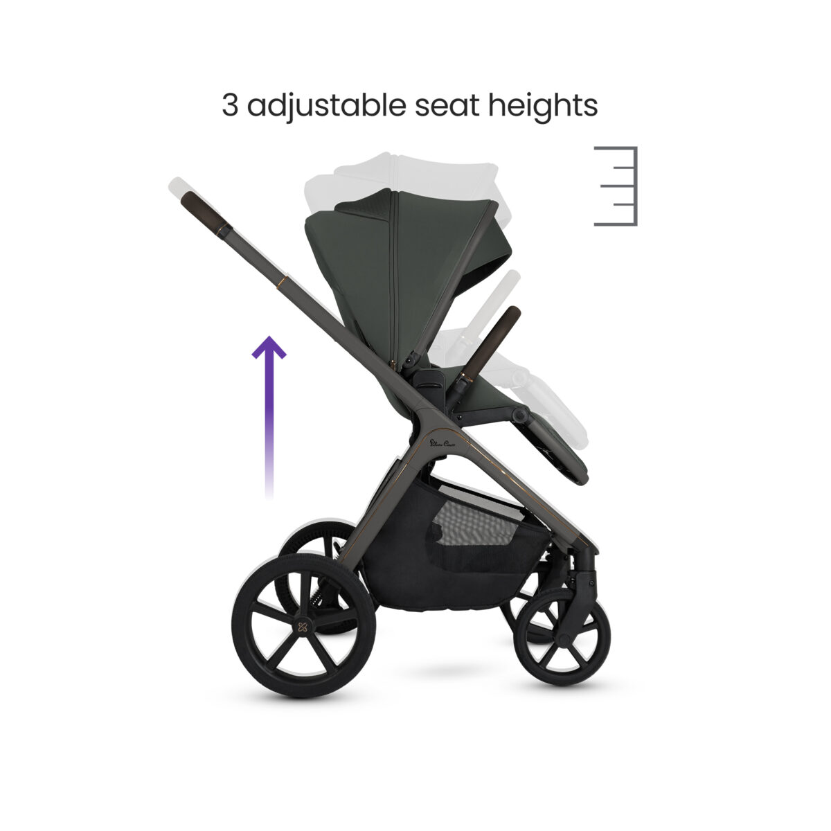 Silver Cross Cove Pushchair Bundle with Accessories – Pewter 8