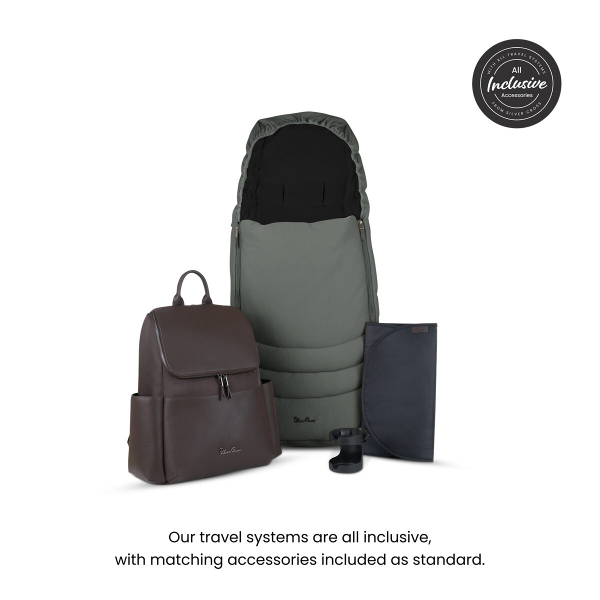 Silver Cross Cove Pushchair Bundle with Accessories – Pewter 5