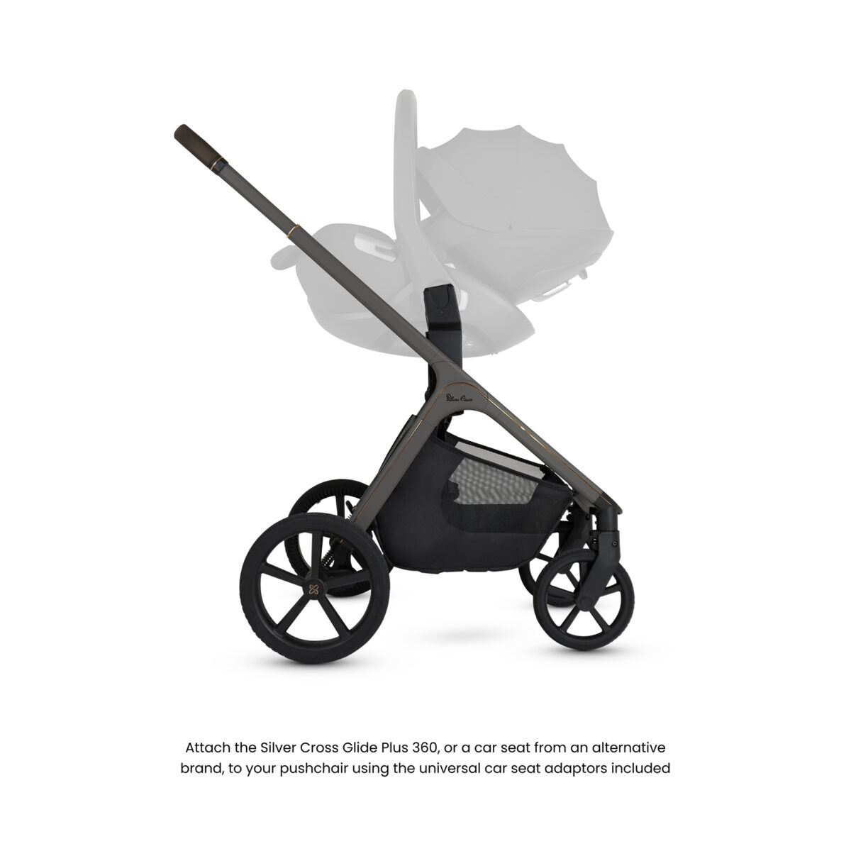 Silver Cross Cove Pushchair Bundle with Accessories – Pewter 4